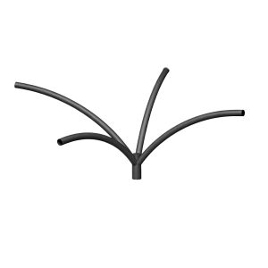 Sweep Bracket 4-90 Degree Arm 4Ft