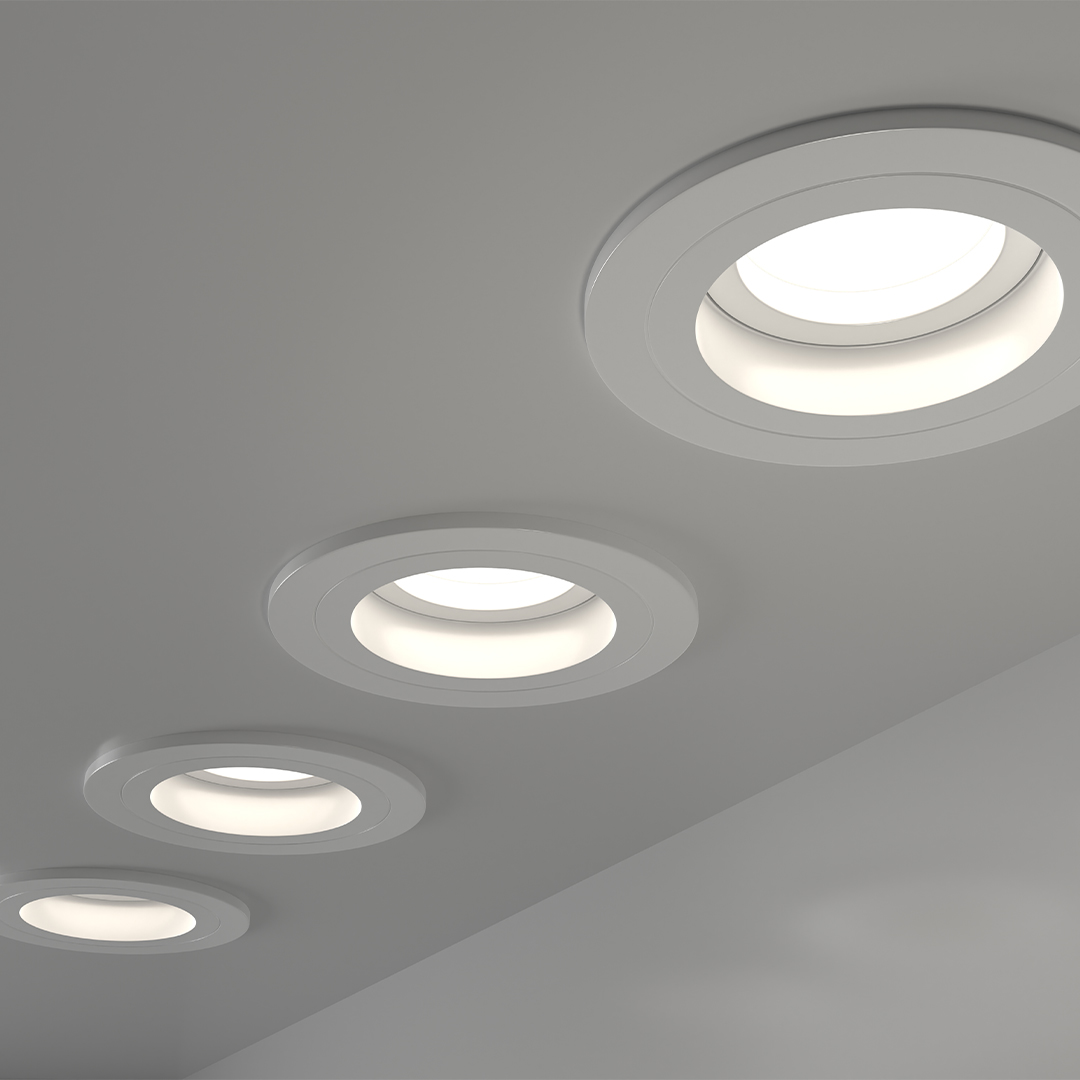 Downlight – External Driver Flat Disk