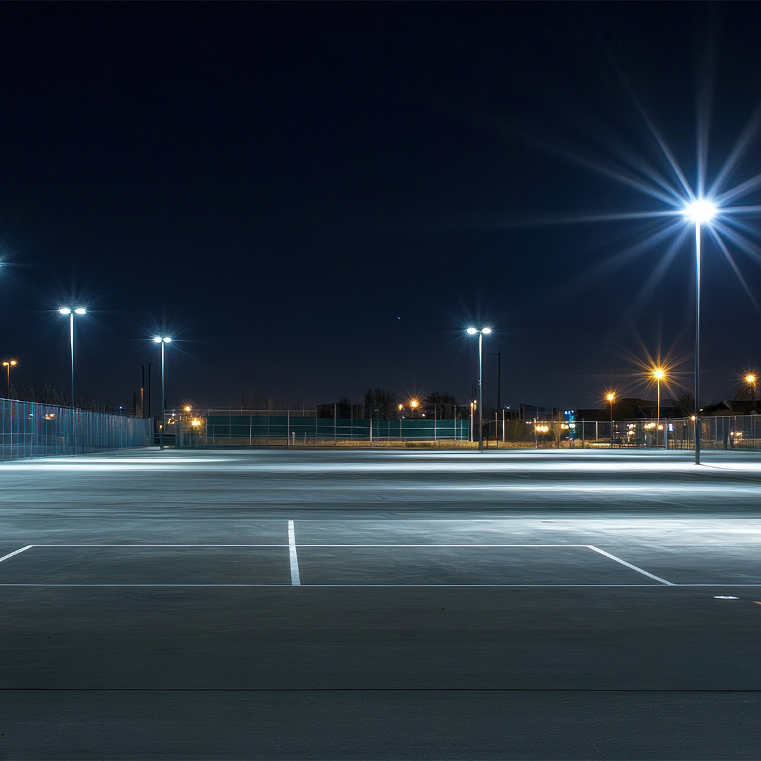 LED Parking lot lights