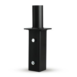 REDUCER 4 INCH SQUARE POLE SLIP IN BRONZE