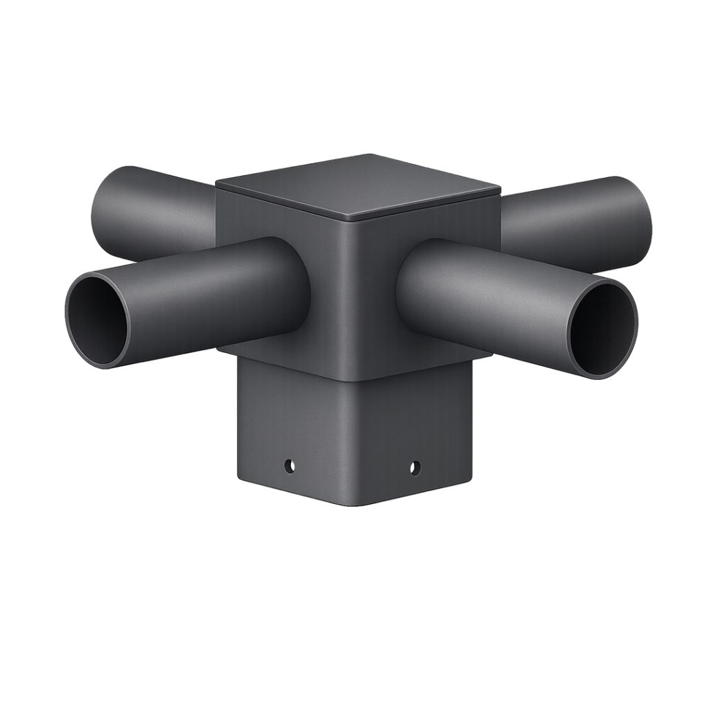 Square Reducer Havells 4” Bronze Reducers Square for Square Pole Mounting