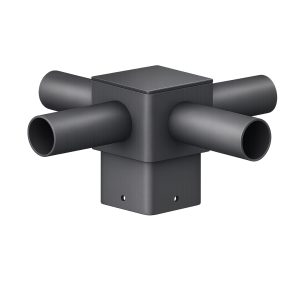 Reducer 5 Square Pole Slip In 4 Arm