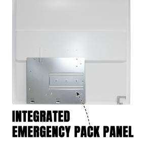 2x2 Troffer Center Basket with Emergency Battery Backup