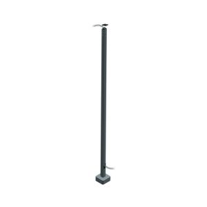 Pre-Wired Square Steel Base Mount Pole