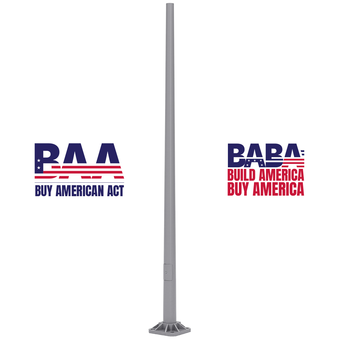 Round Tapered Aluminum Lighting Pole (RTA)