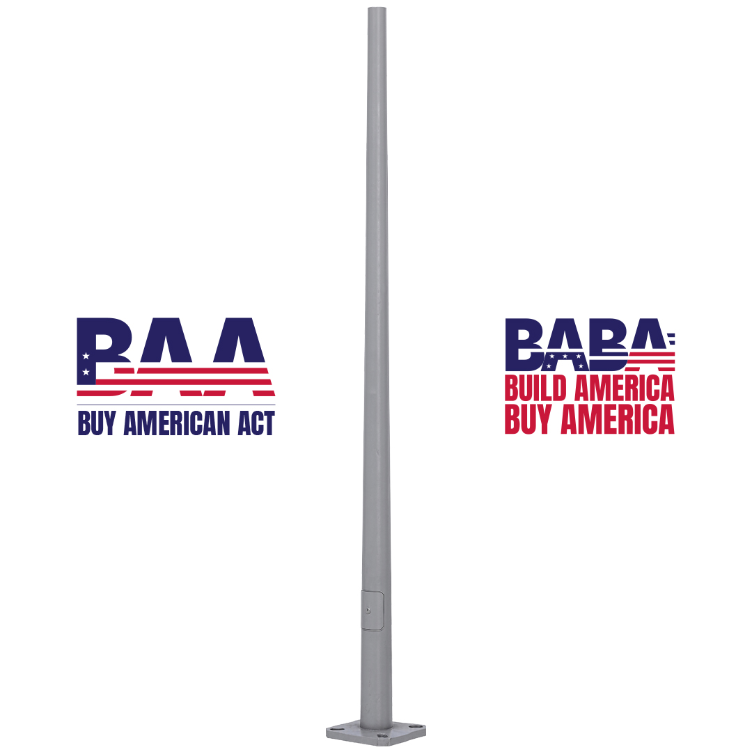 Round Tapered Steel Lighting Pole (RTS)