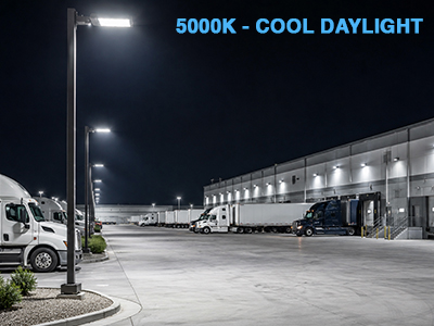 5000K – Cool Daylight for High Security
