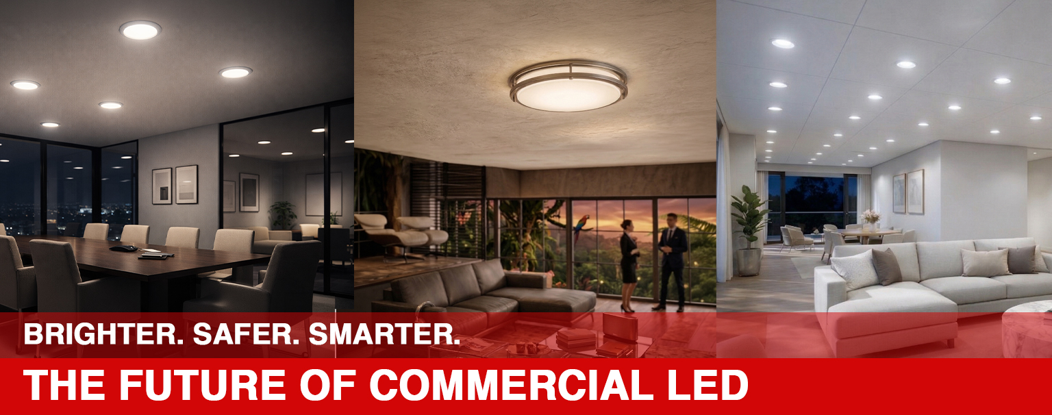 LED recessed lighting solutions for modern commercial and residential interiors, featuring energy-efficient ceiling lights in contemporary spaces.